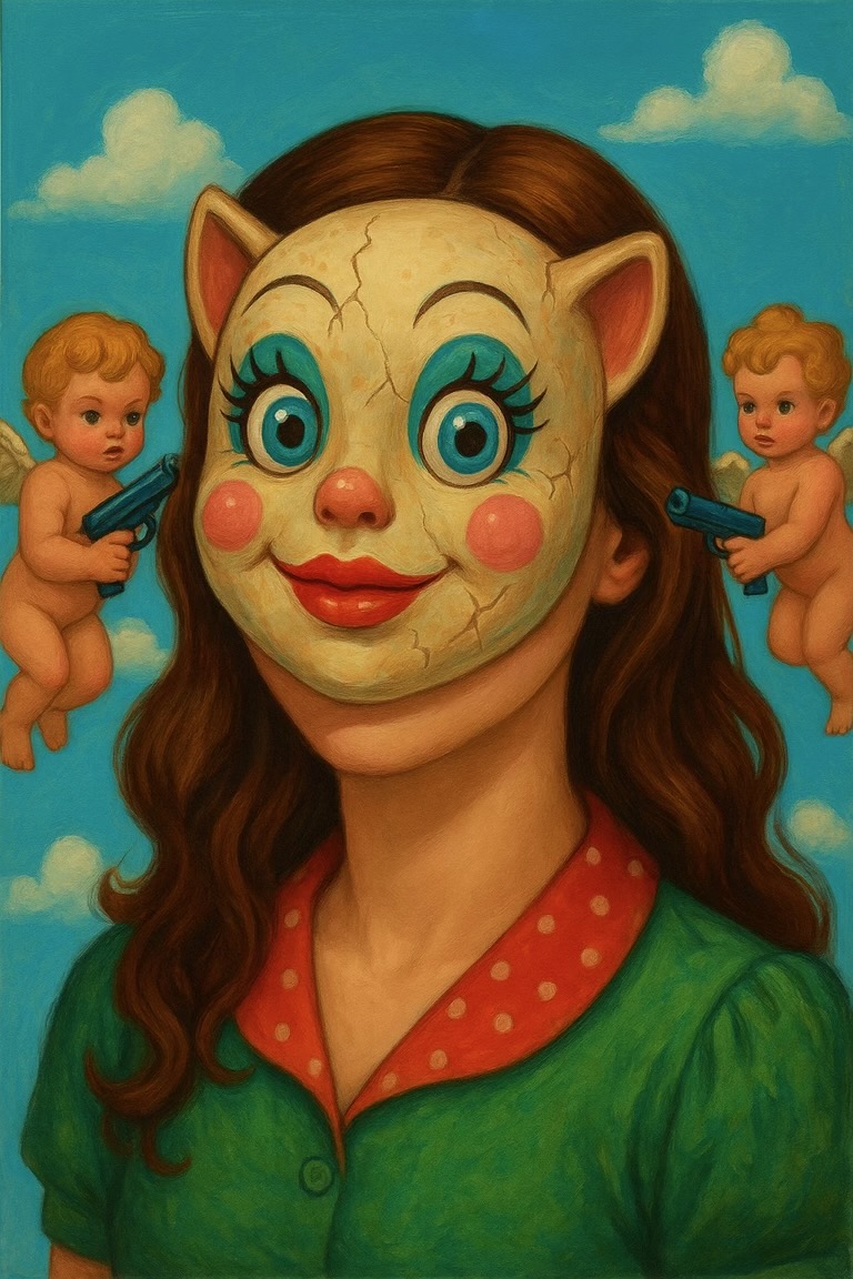 luchadora muñeca pop surealista-compressed